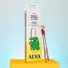 Raspador De Lingua De Cobre Infantil Alva