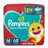 Fralda Pampers Supersec M 68Un