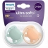 Chup Ultra Soft Dupla 0-6 Verdesalmao Scf09103